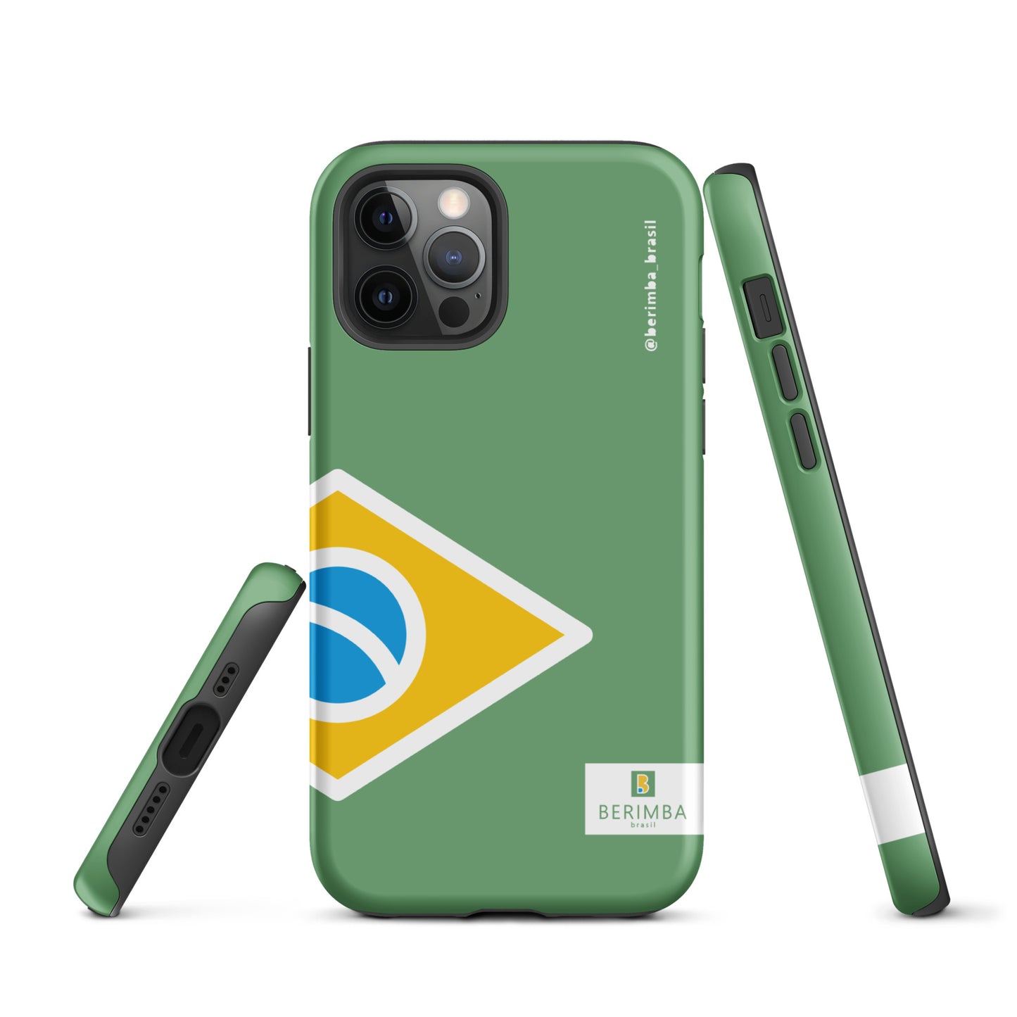 Hard Case for iPhone® - Brazil Flag - Brazilian Regional Clothing | Berimba