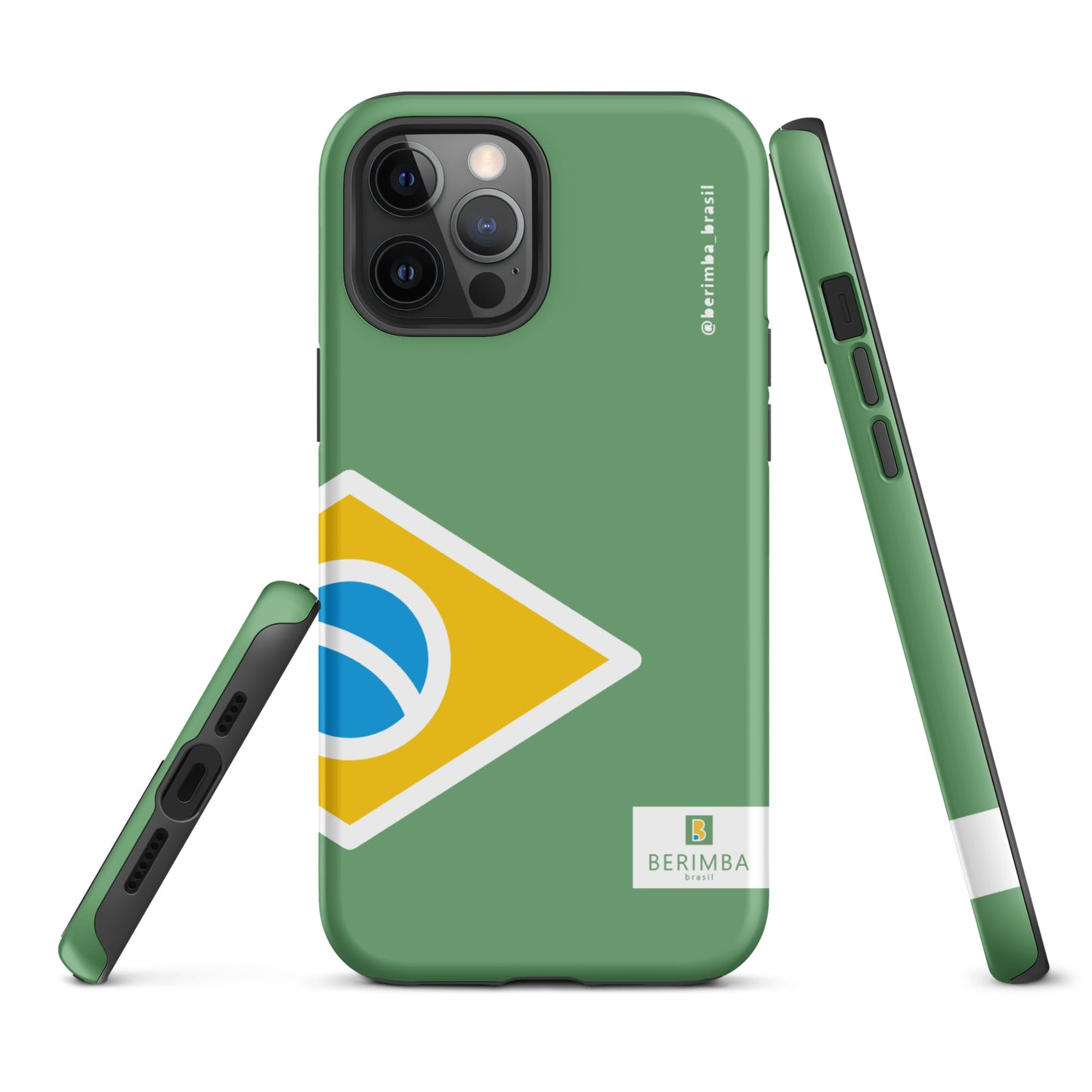 Hard Case for iPhone® - Brazil Flag - Brazilian Regional Clothing | Berimba