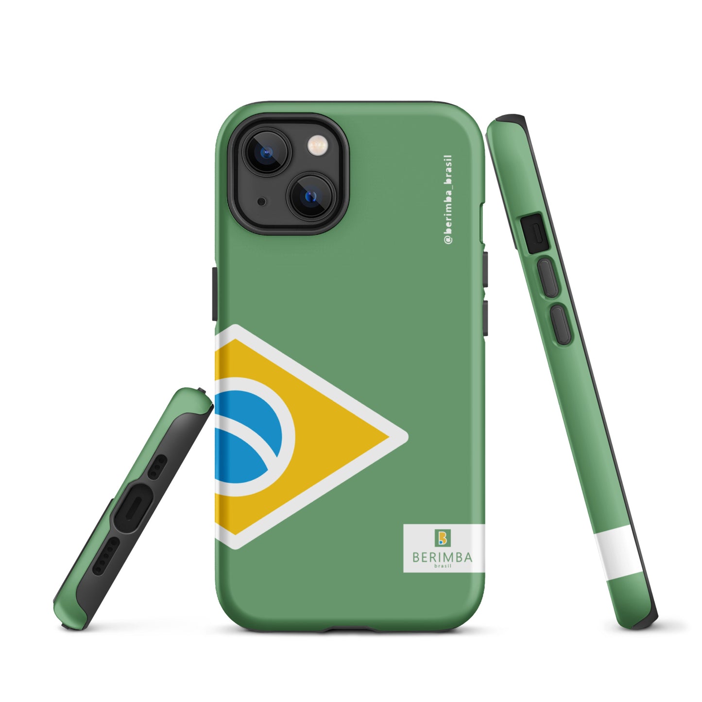 Hard Case for iPhone® - Brazil Flag - Brazilian Regional Clothing | Berimba