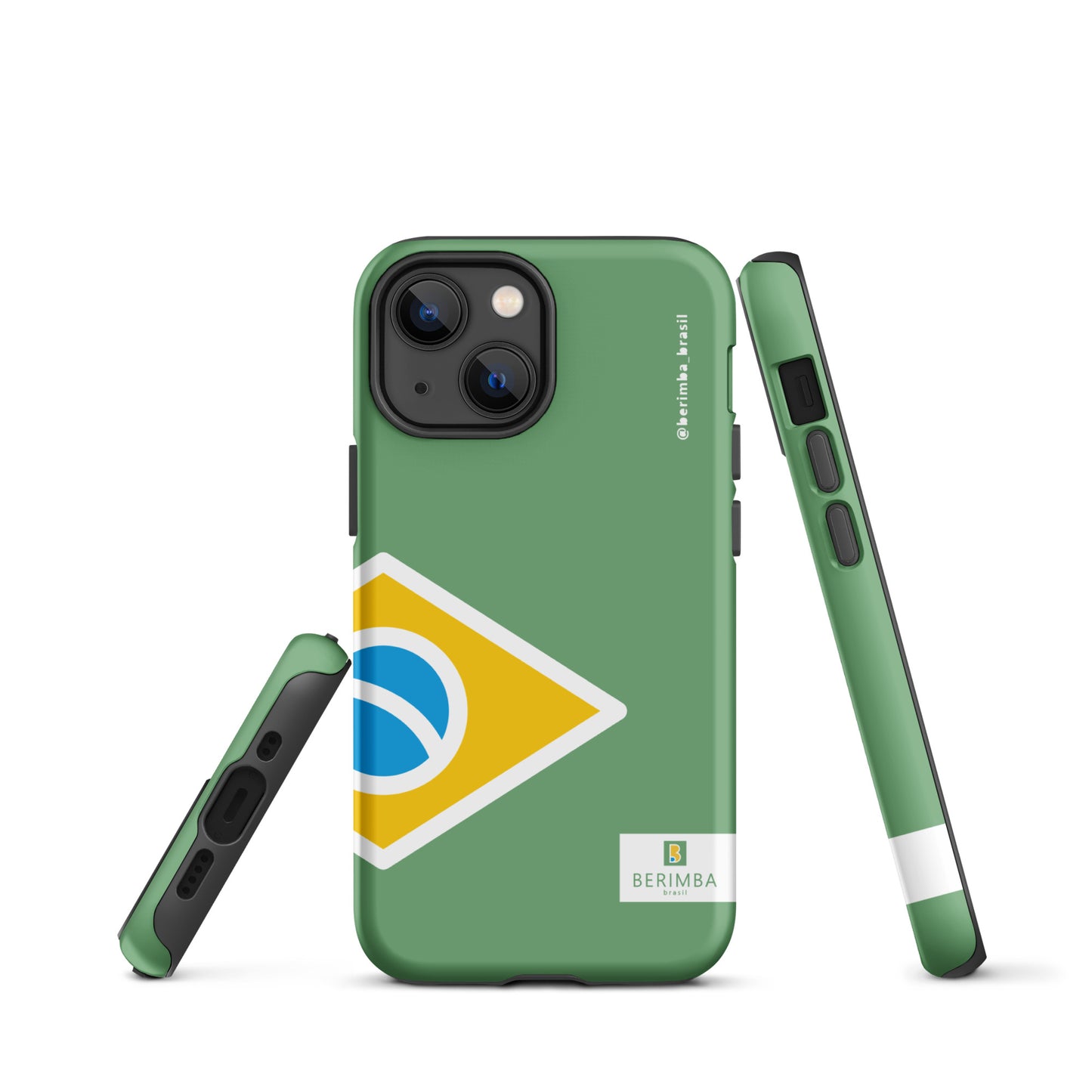 Hard Case for iPhone® - Brazil Flag - Brazilian Regional Clothing | Berimba
