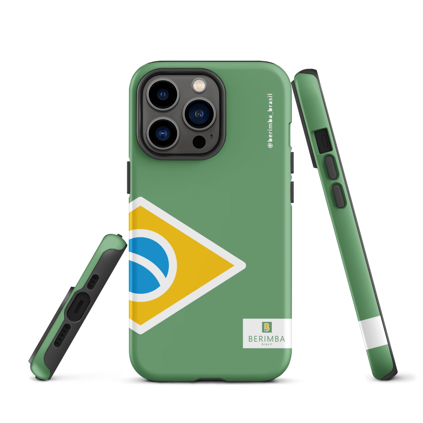Hard Case for iPhone® - Brazil Flag - Brazilian Regional Clothing | Berimba