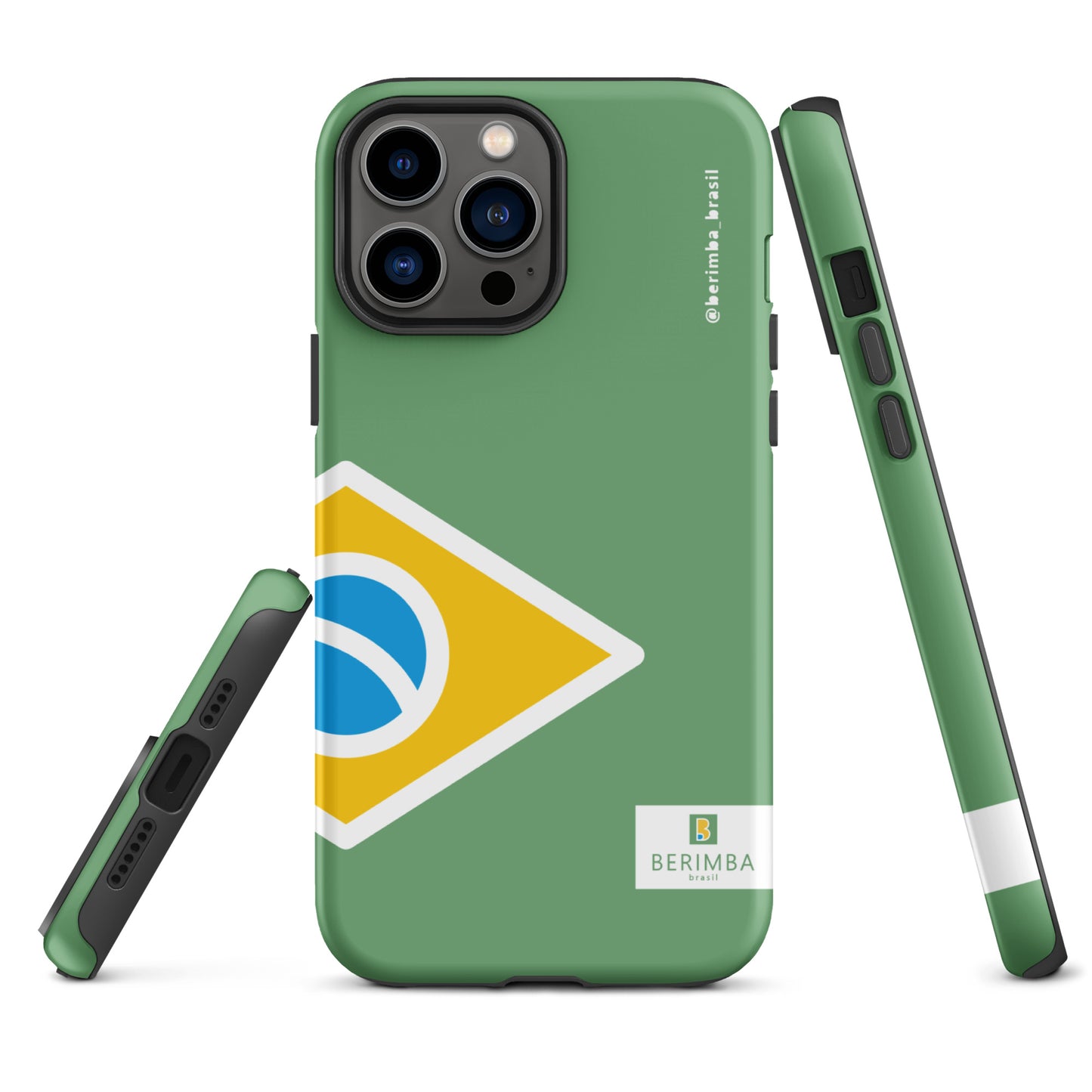 Hard Case for iPhone® - Brazil Flag - Brazilian Regional Clothing | Berimba
