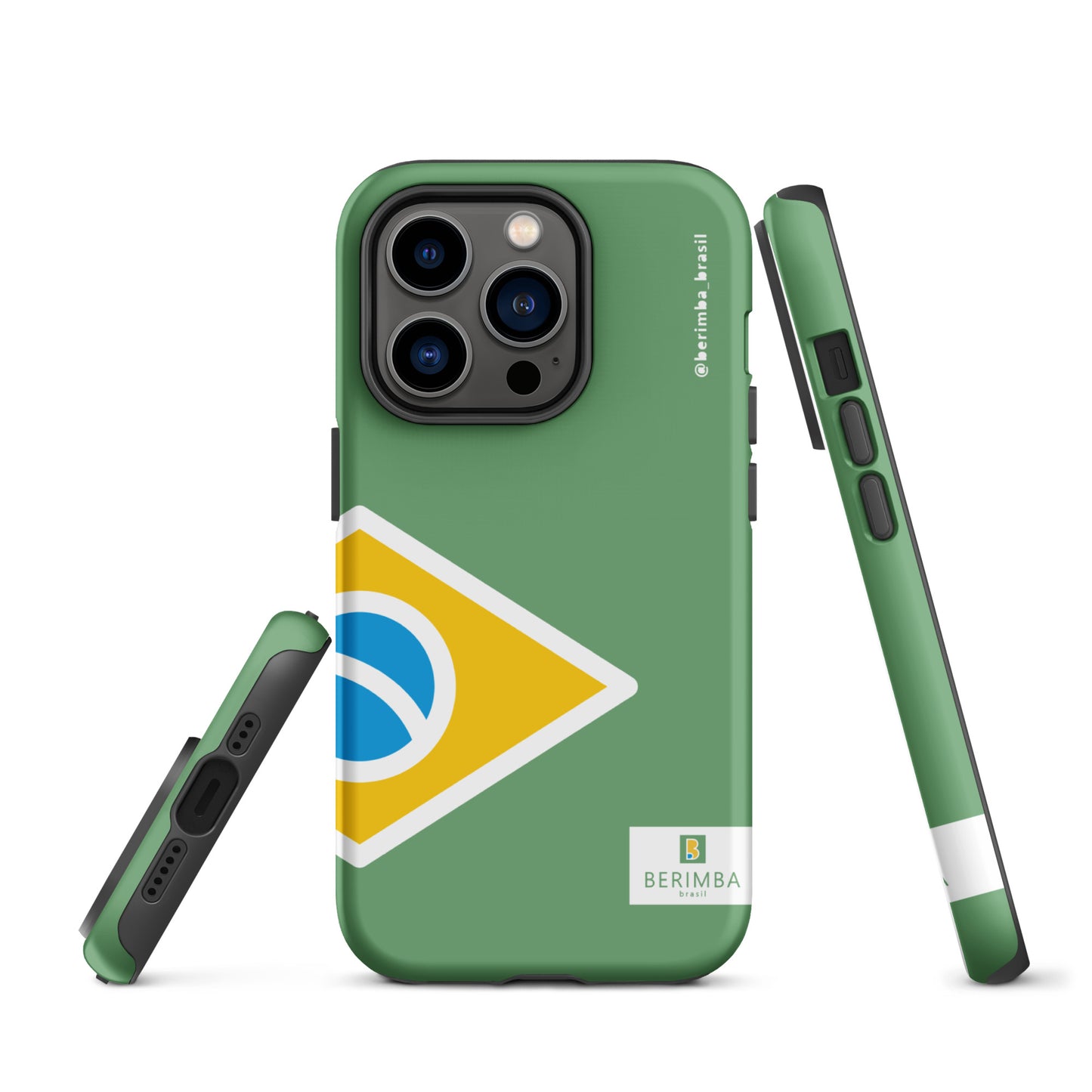 Hard Case for iPhone® - Brazil Flag - Brazilian Regional Clothing | Berimba