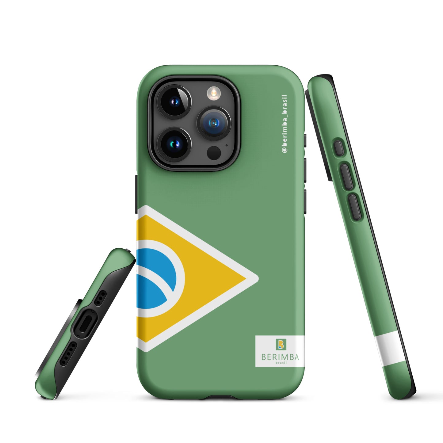 Hard Case for iPhone® - Brazil Flag - Brazilian Regional Clothing | Berimba
