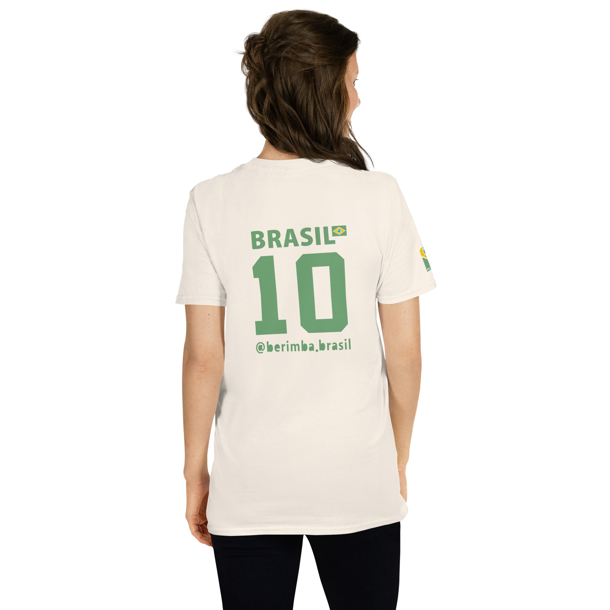 Natural Brazil vintage t-shirt number 10 — back view