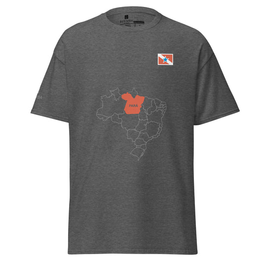 Camiseta Mapa Paraense - Bandera del Estado de Pará - Brasil - unisex