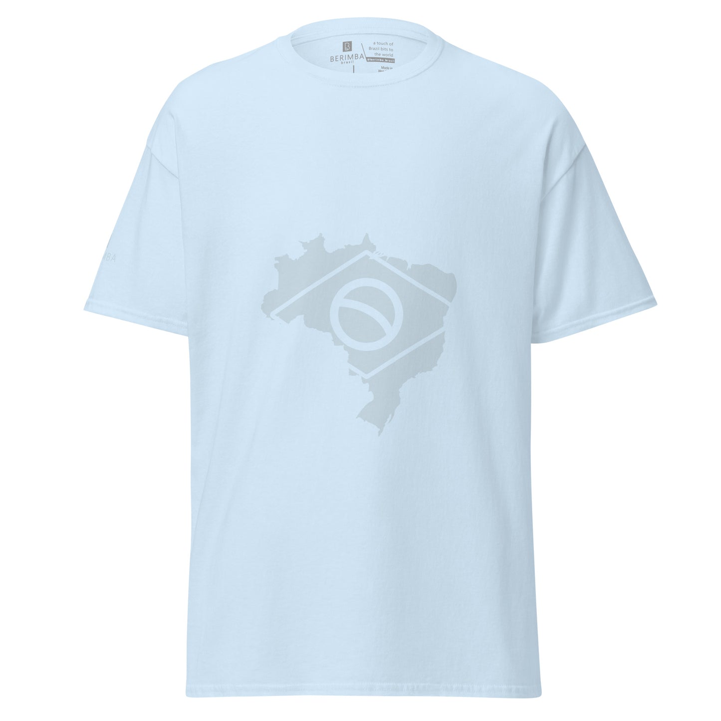 Classic T-Shirt - Brazilian Map Design - Unisex - Brazilian Regional Apparel | Berimba