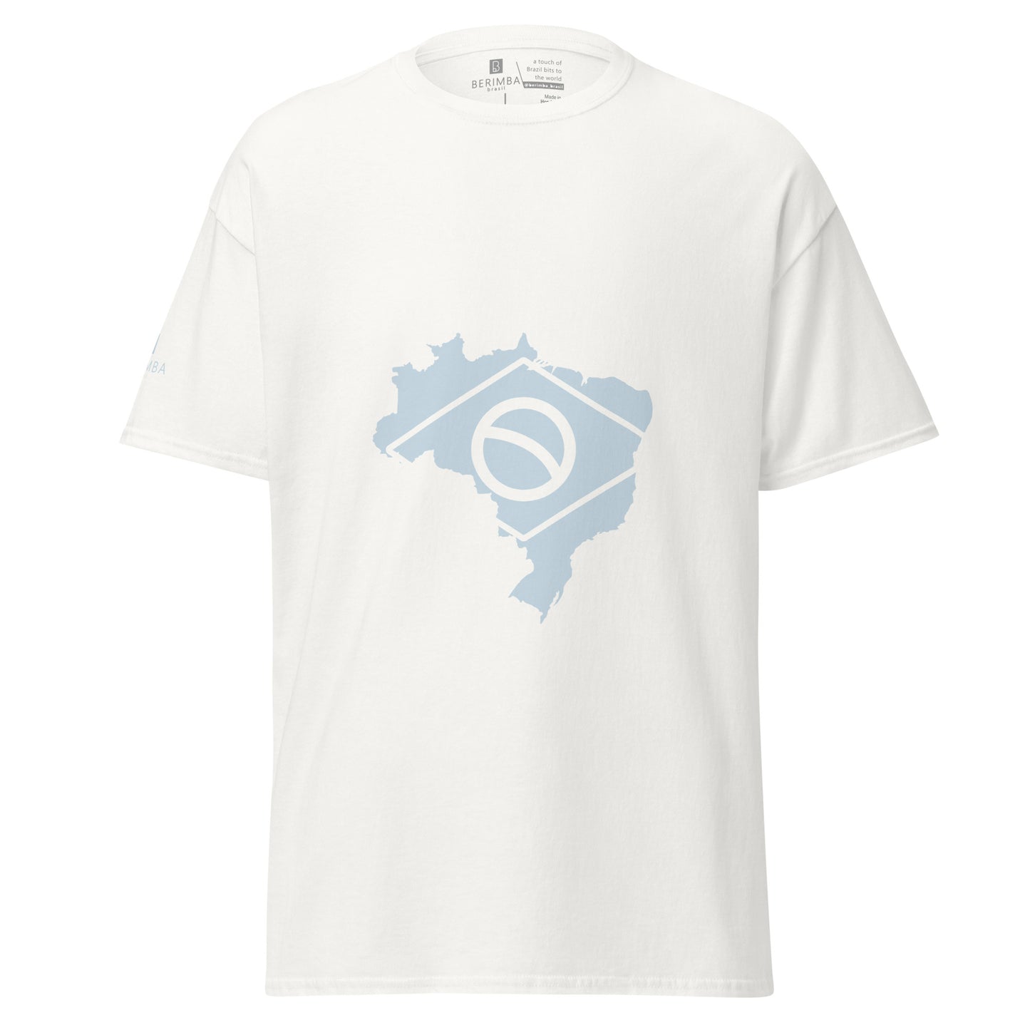 Classic T-Shirt - Brazilian Map Design - Unisex - Brazilian Regional Apparel | Berimba