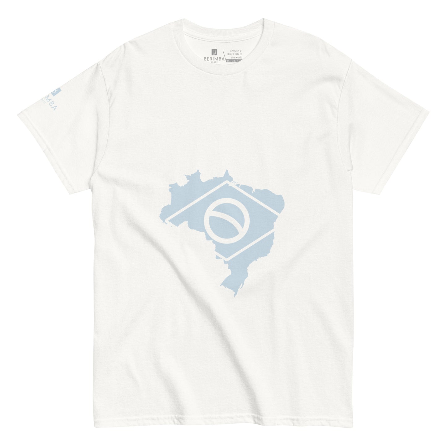 Classic T-Shirt - Brazilian Map Design - Unisex - Brazilian Regional Apparel | Berimba