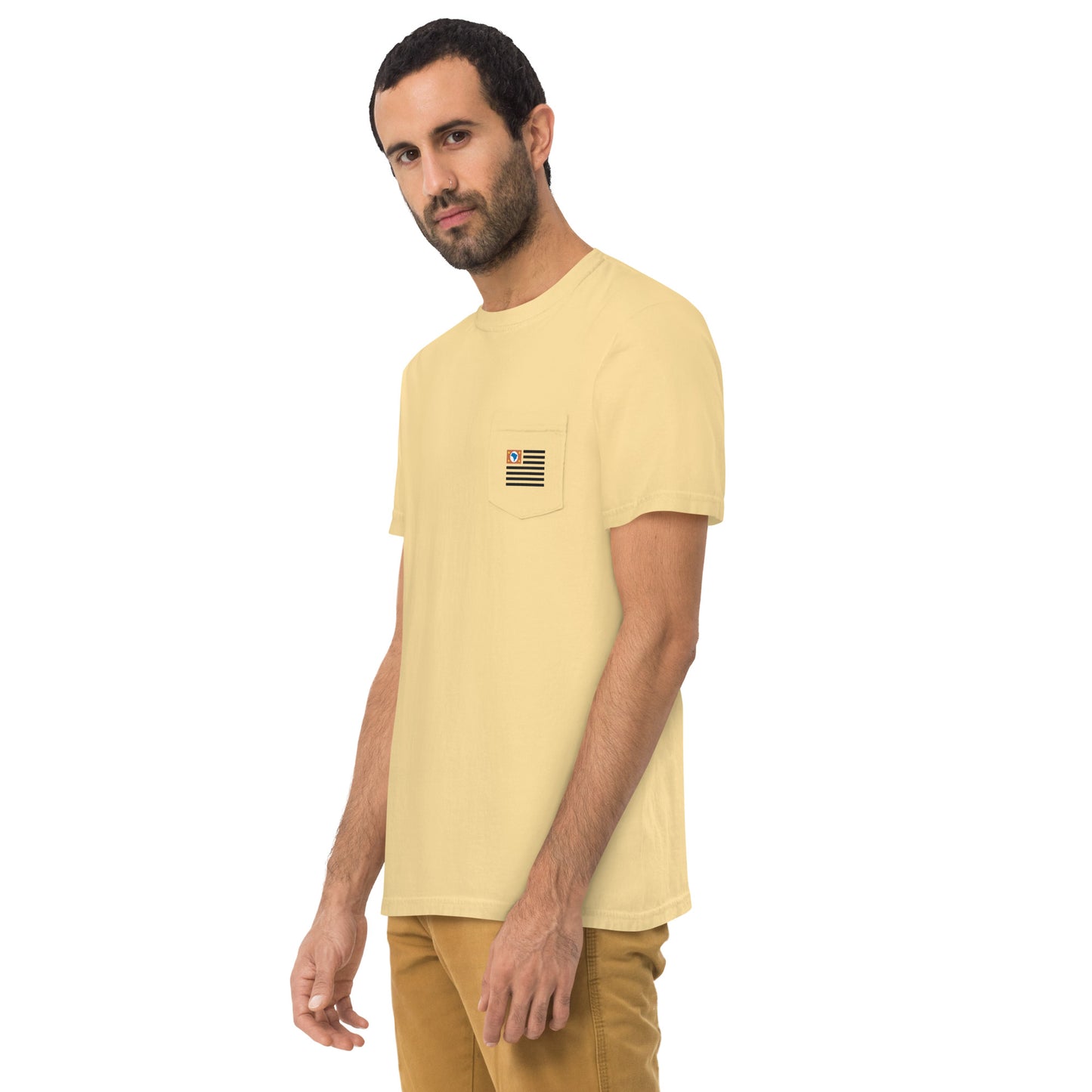 Camiseta de bolsillo - Paulista - Bandera de São Paulo - unisex