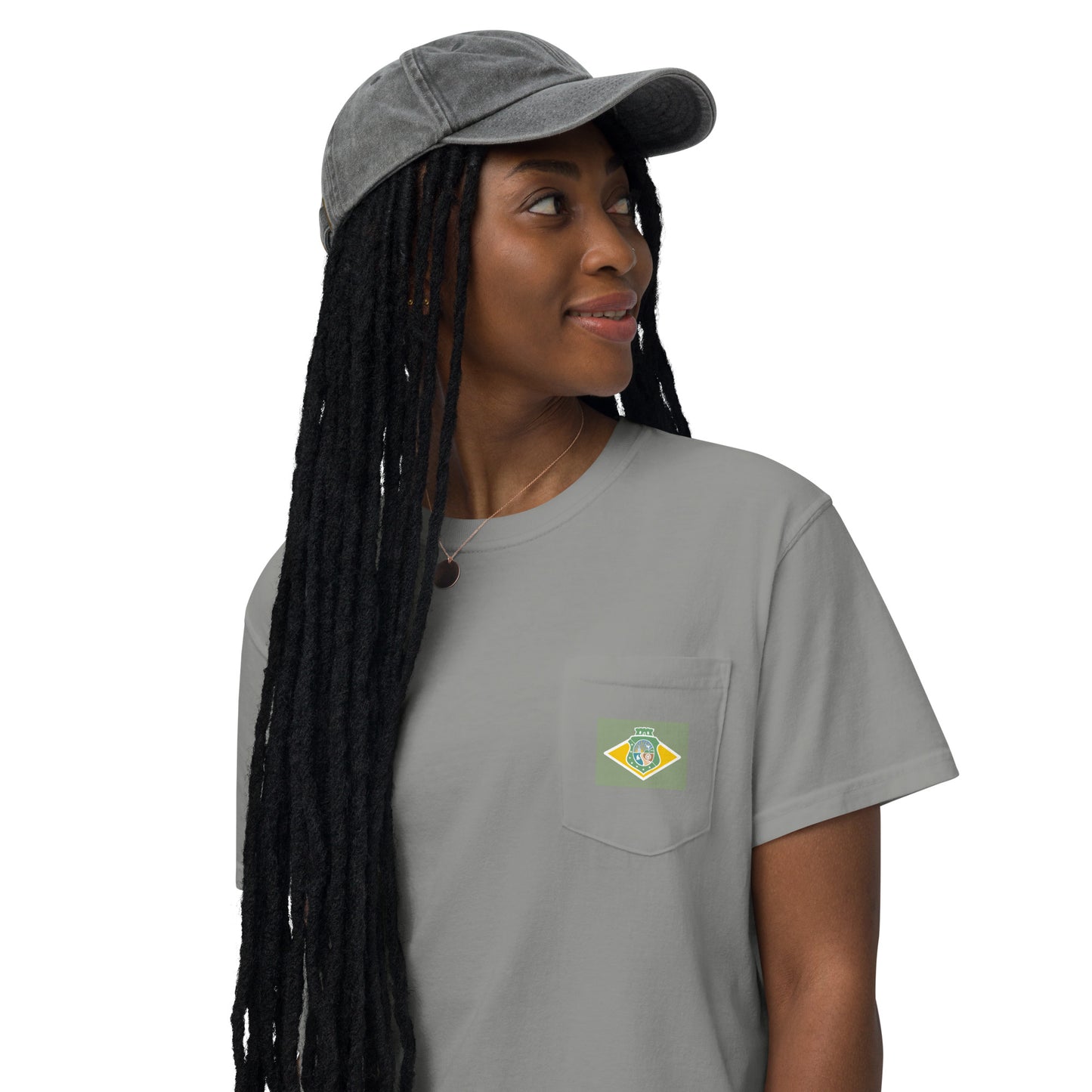 Camiseta de bolsillo cearense - Brasil Ceará - CE - unisex