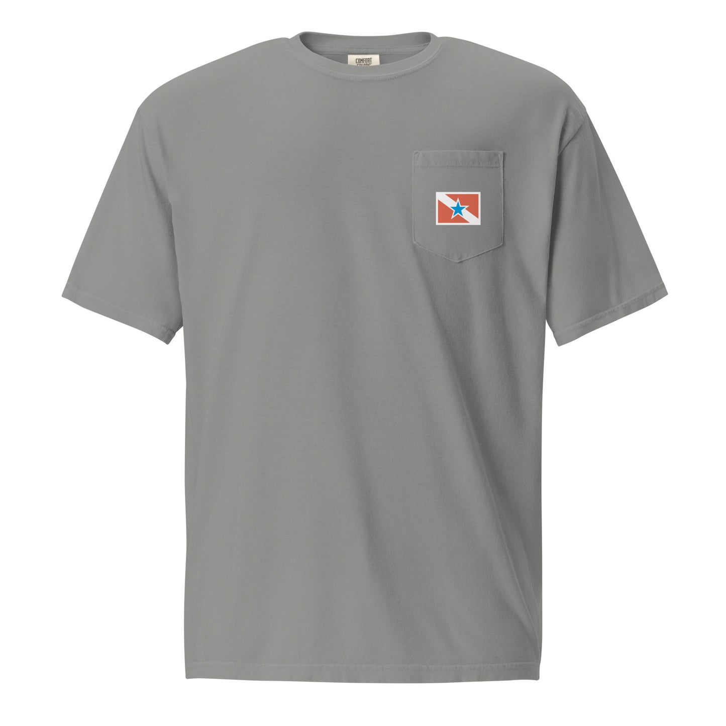 Pocket T-shirt - Flag of the State of PARÁ - Brazil - unisex - Brazilian Regional Clothing | Berimba