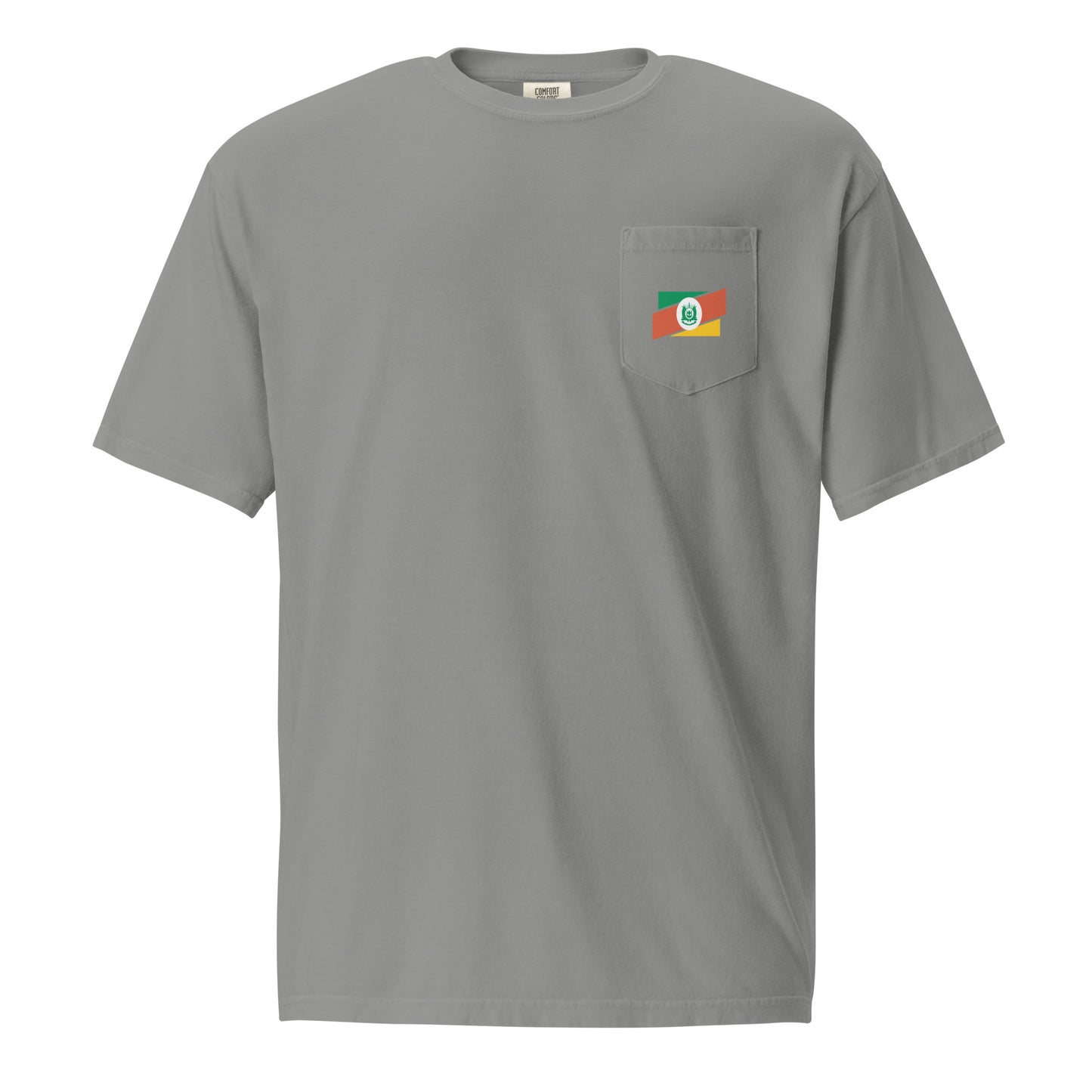 Pocket T-Shirt - Flag of Rio Grande do Sul - Gaucho - RS - Brazil - Tri Legal unisex - Brazilian Regional Clothing | Berimba