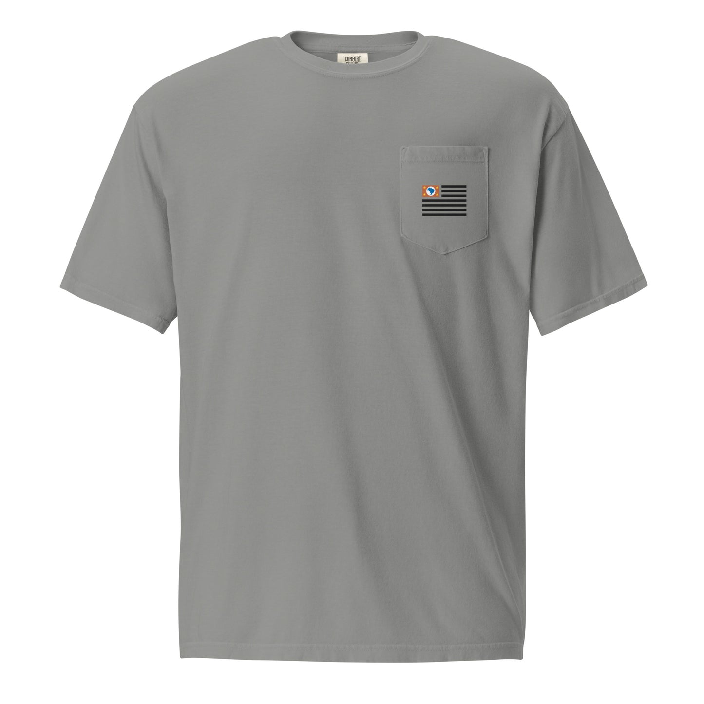 Camiseta de bolsillo - Paulista - Bandera de São Paulo - unisex