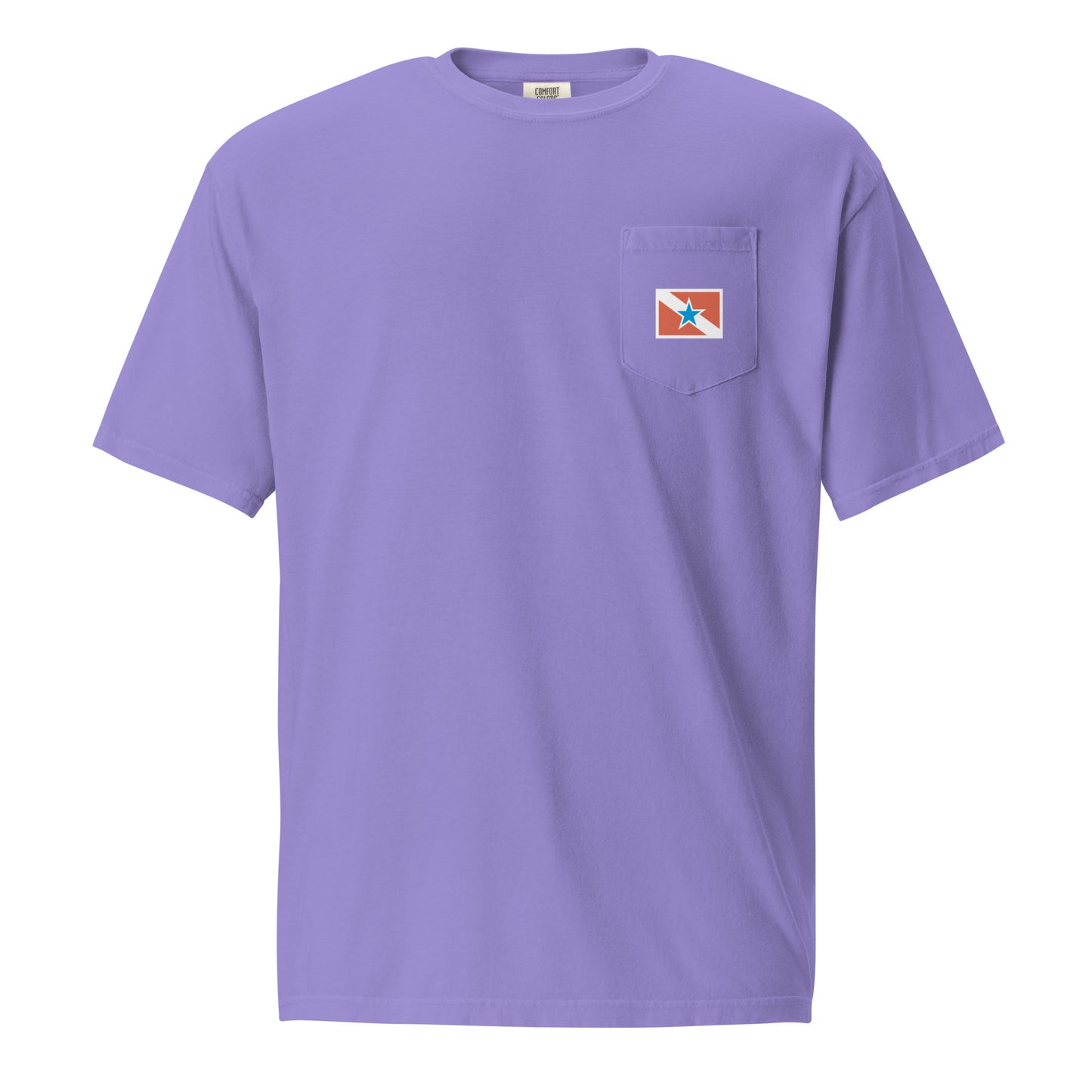 Pocket T-shirt - Flag of the State of PARÁ - Brazil - unisex - Brazilian Regional Clothing | Berimba