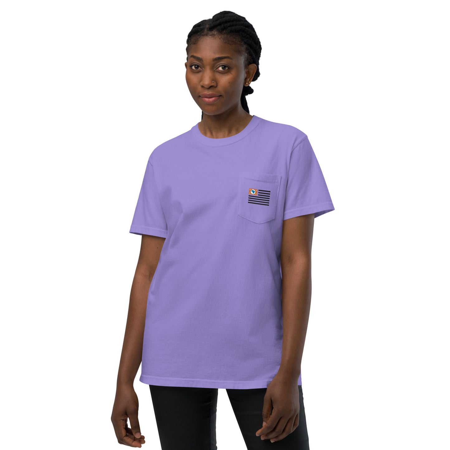 Camiseta de bolsillo - Paulista - Bandera de São Paulo - unisex