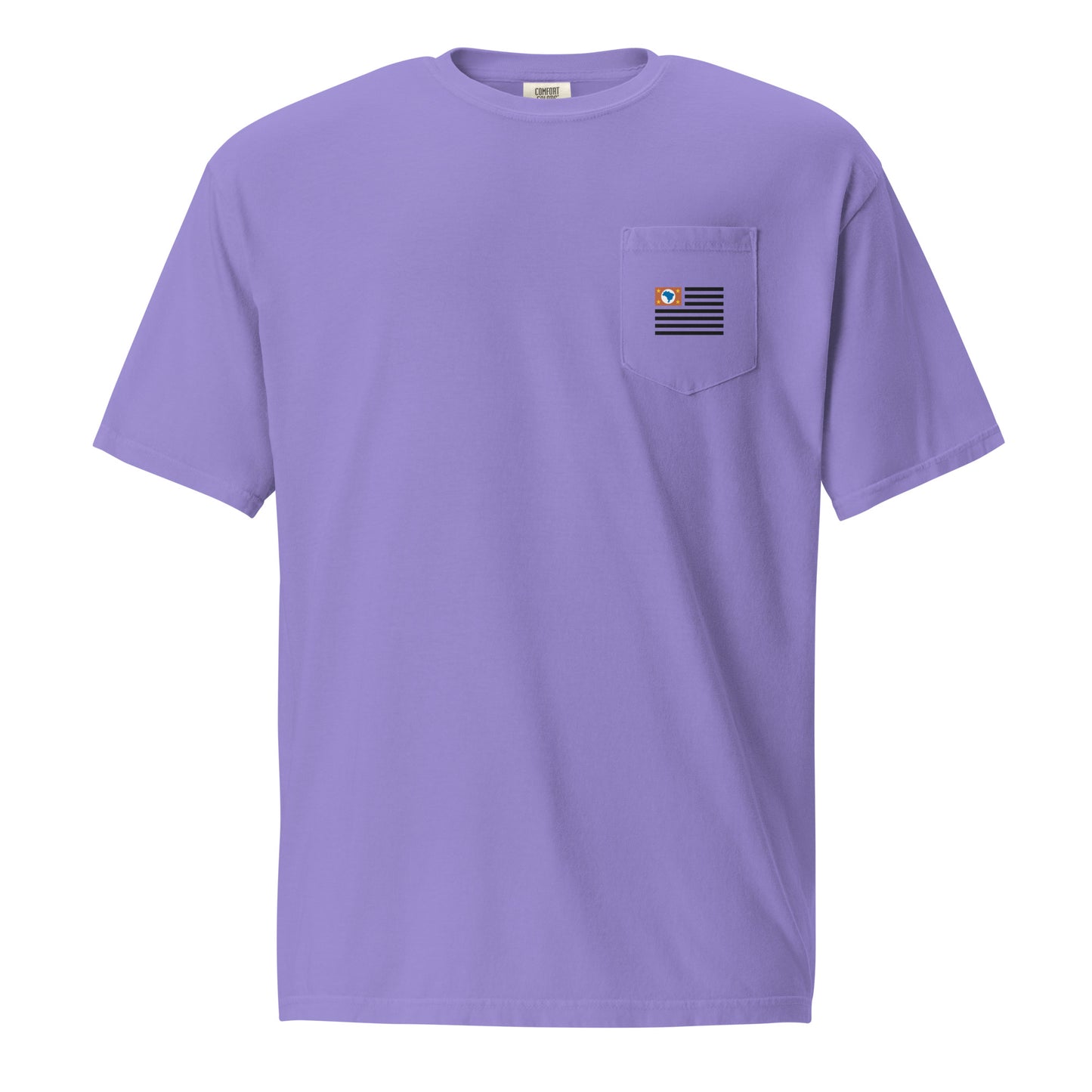 Camiseta de bolsillo - Paulista - Bandera de São Paulo - unisex