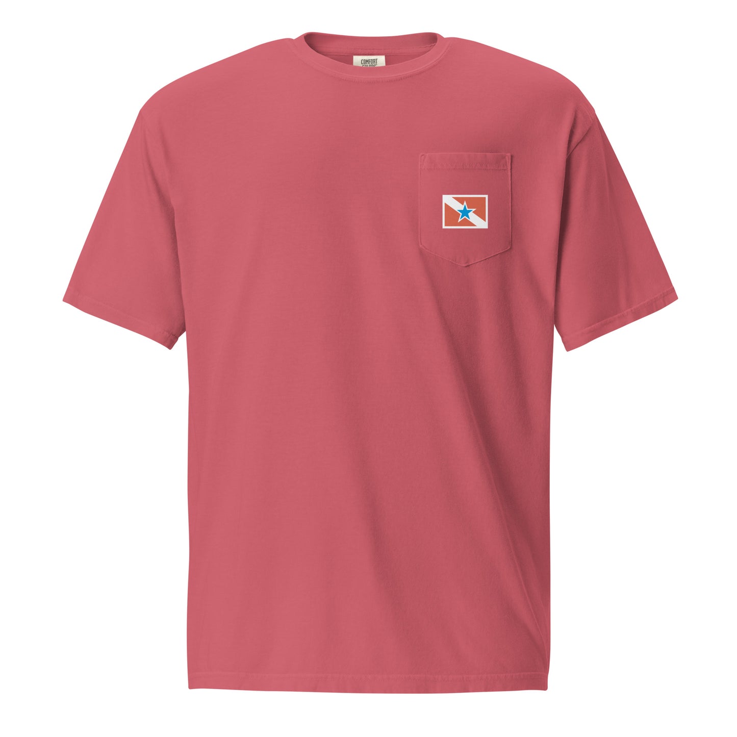 Pocket T-shirt - Flag of the State of PARÁ - Brazil - unisex - Brazilian Regional Clothing | Berimba