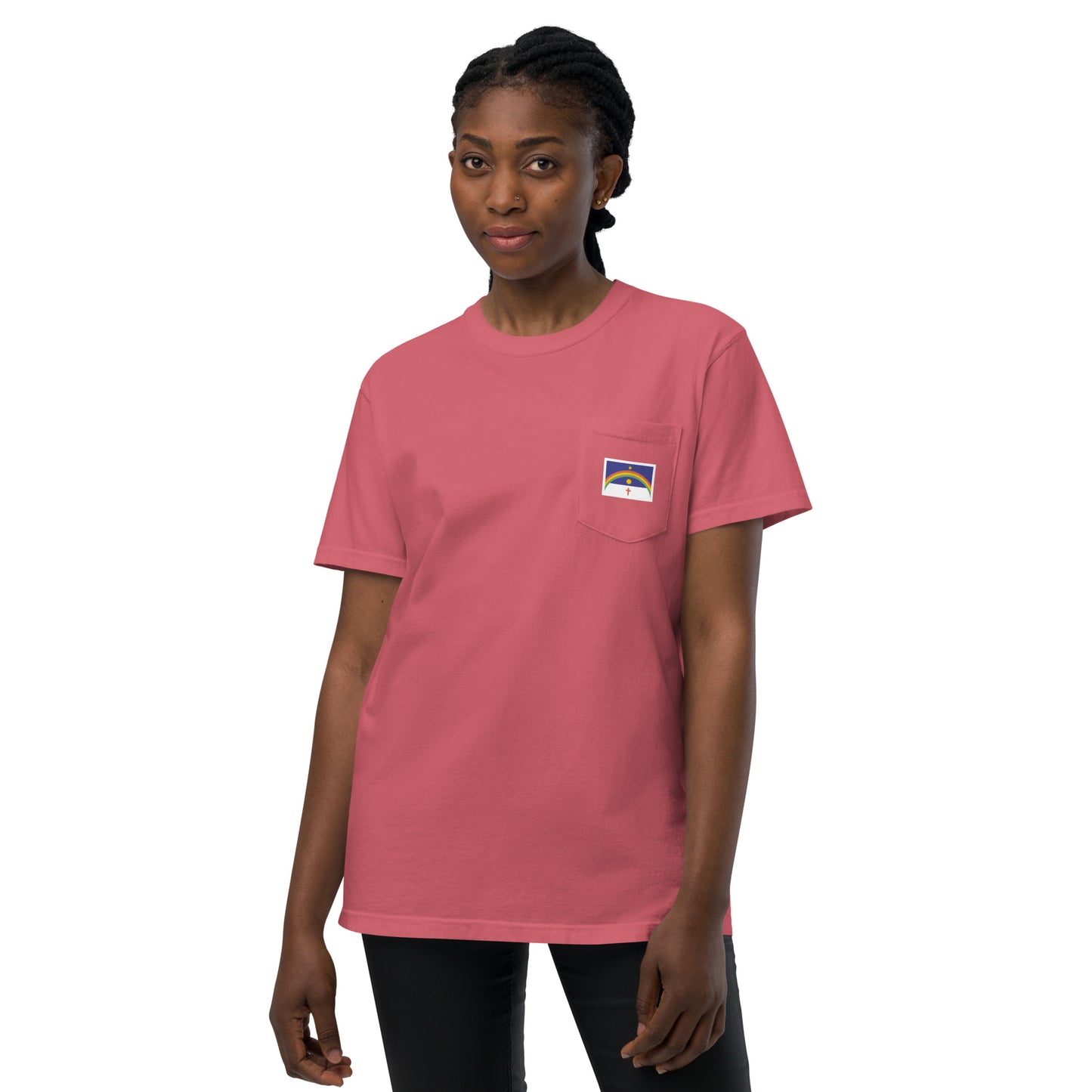 Camiseta de bolsillo pernambucano - Bandera de Pernambuco - Brasil - unisex