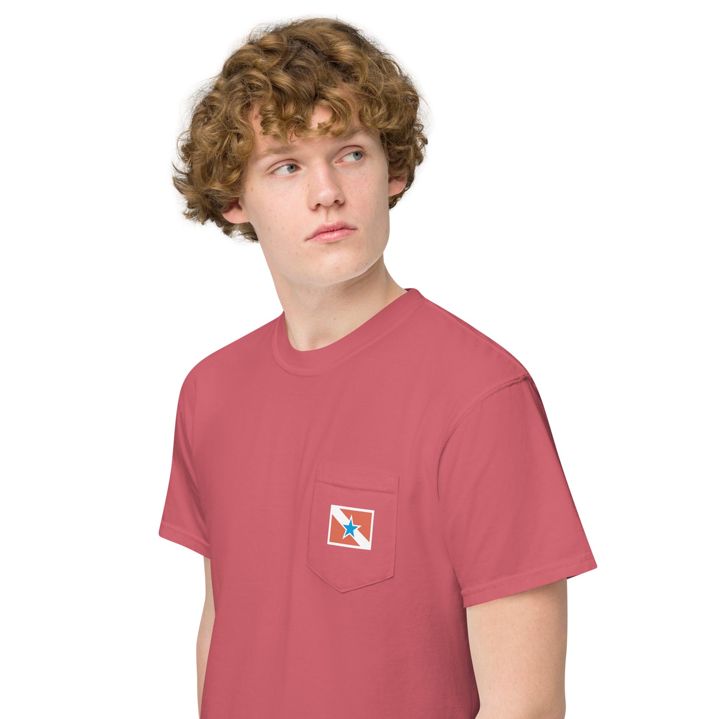 Pocket T-shirt - Flag of the State of PARÁ - Brazil - unisex - Brazilian Regional Clothing | Berimba