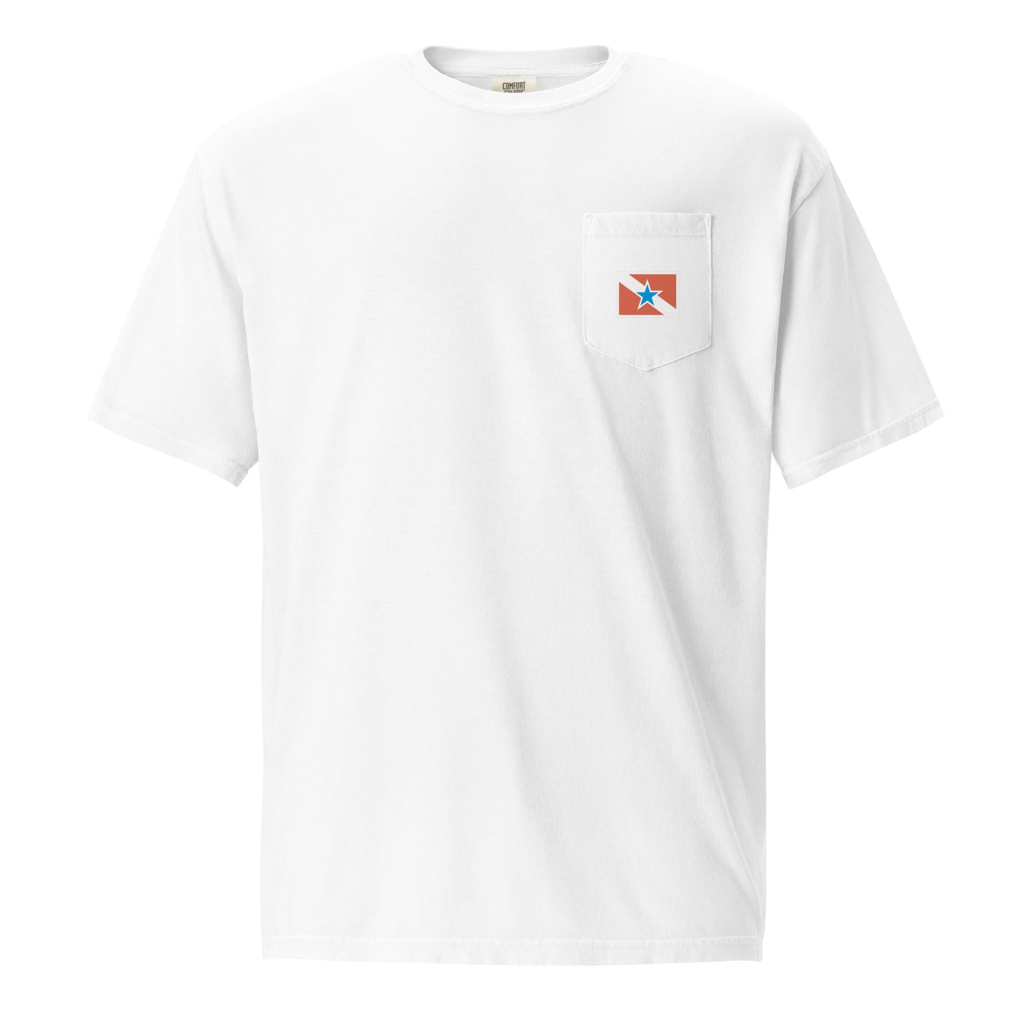 Pocket T-shirt - Flag of the State of PARÁ - Brazil - unisex - Brazilian Regional Clothing | Berimba