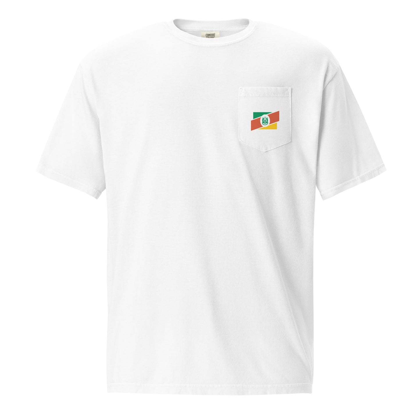 Pocket T-Shirt - Flag of Rio Grande do Sul - Gaucho - RS - Brazil - Tri Legal unisex - Brazilian Regional Clothing | Berimba