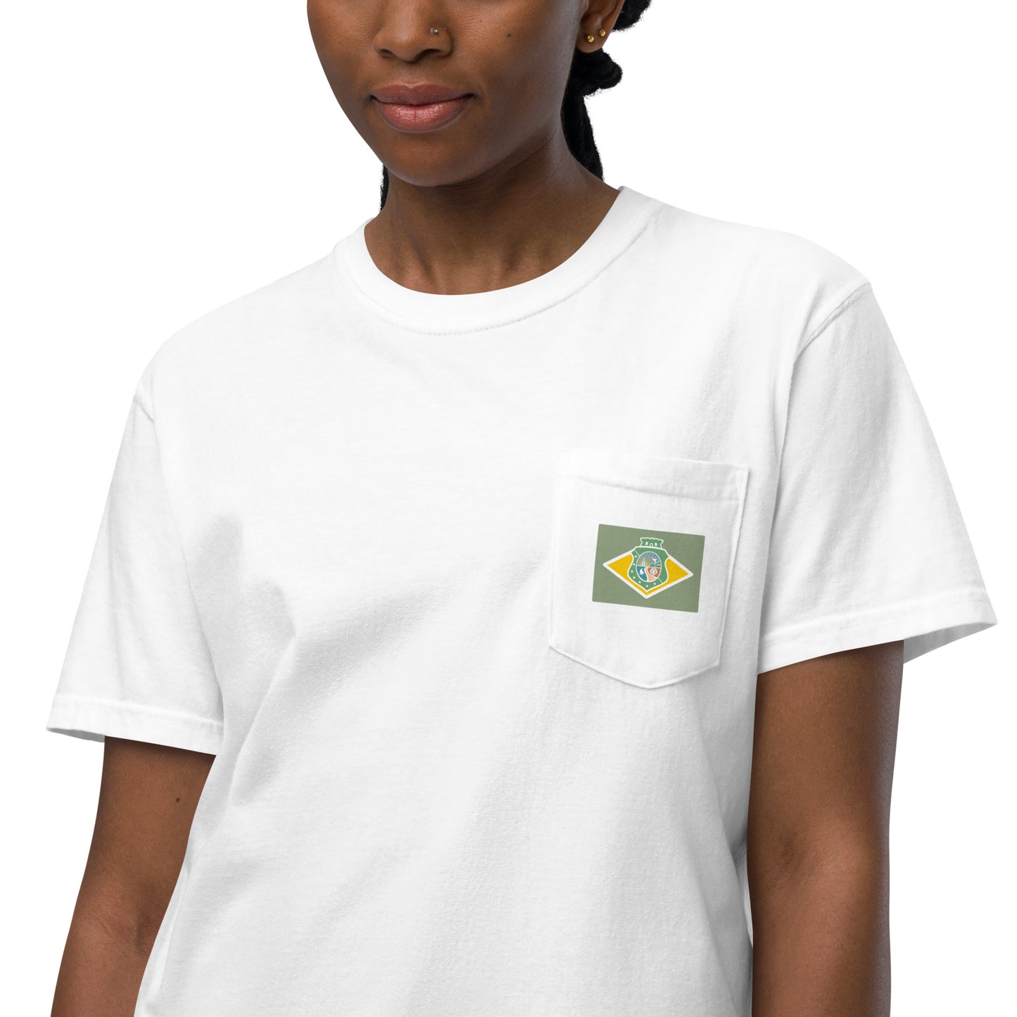Camiseta de bolsillo cearense - Brasil Ceará - CE - unisex