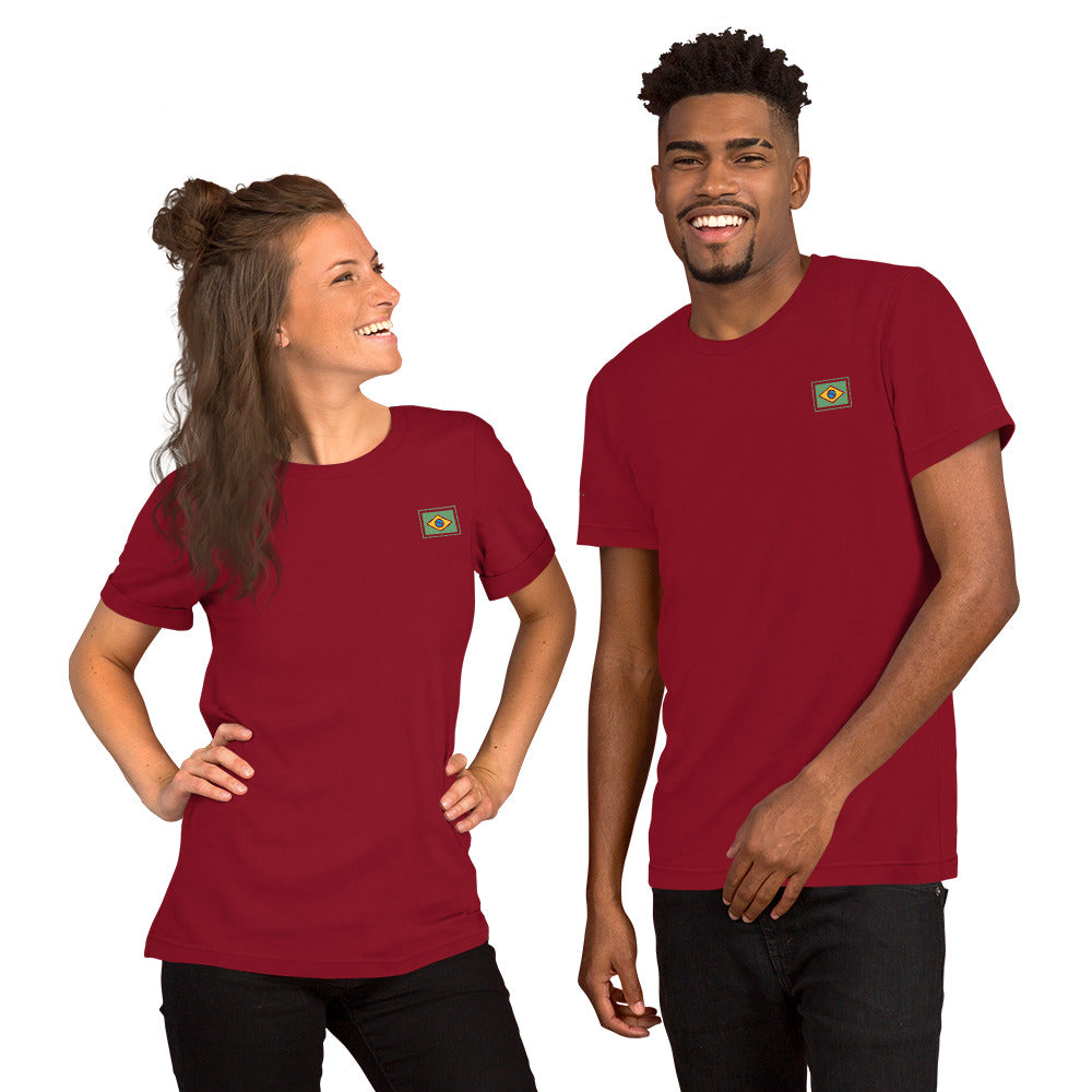 Camiseta Grife Brasil - PopOne - unisex