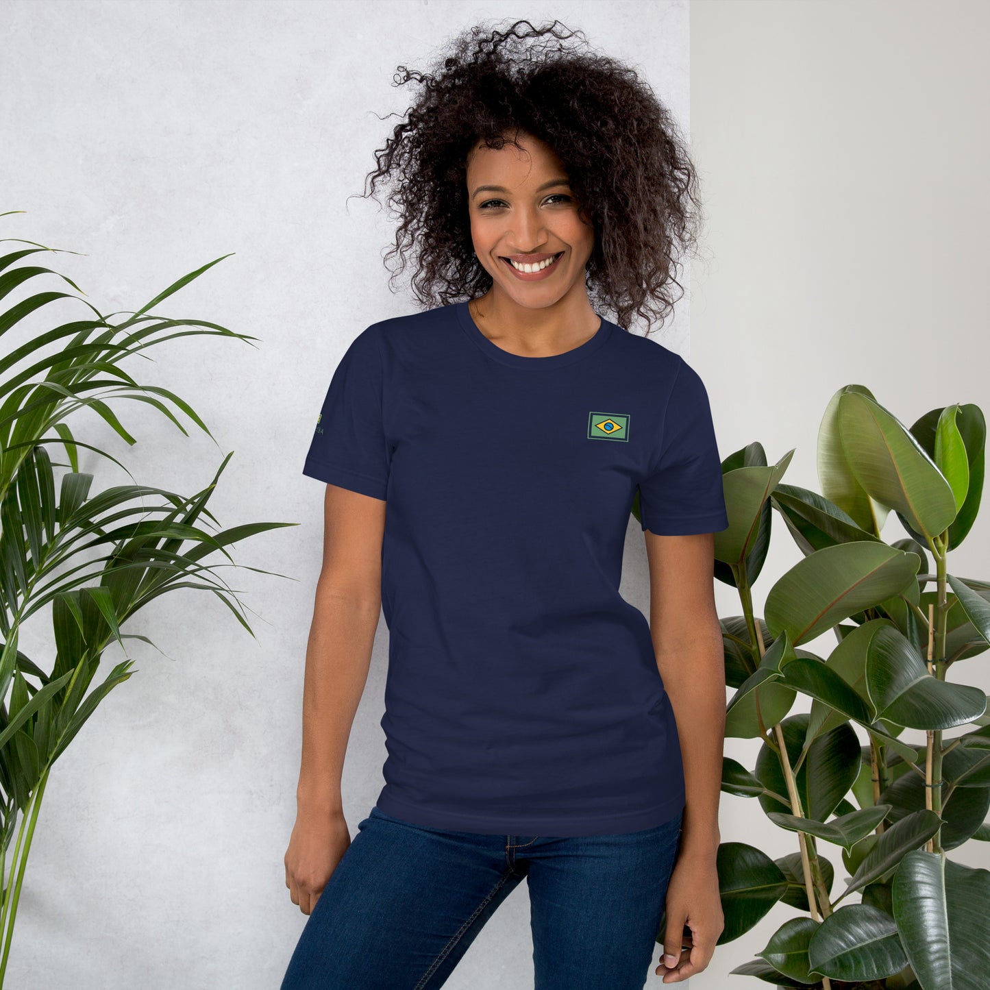 Camiseta Grife Brasil - PopOne - unisex