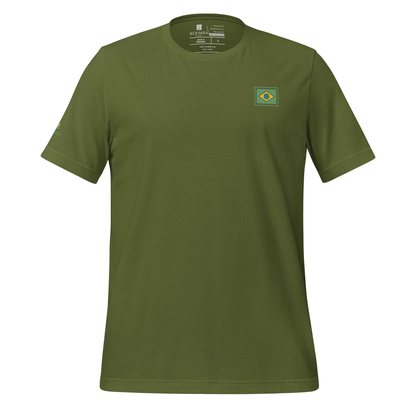 Camiseta Grife Brasil - PopOne - unisex