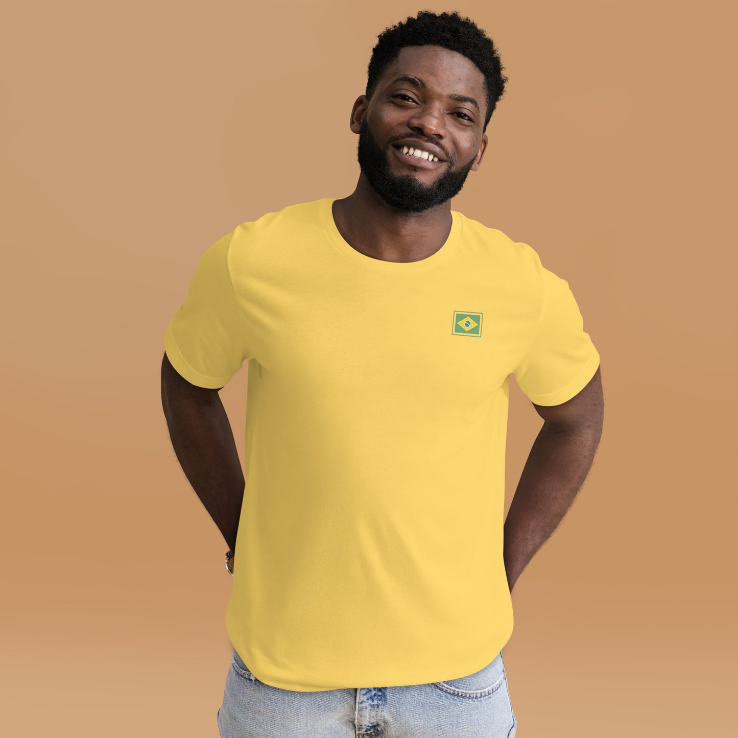 Camiseta Grife Brasil - PopOne - unisex