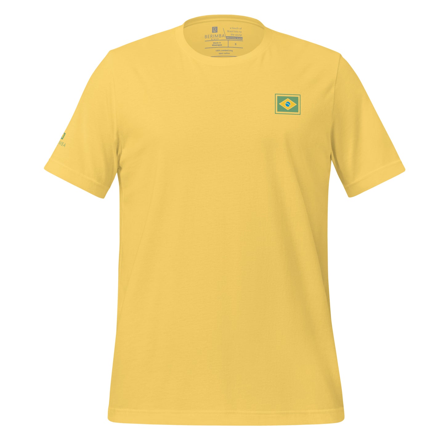 Camiseta Grife Brasil - PopOne - unisex