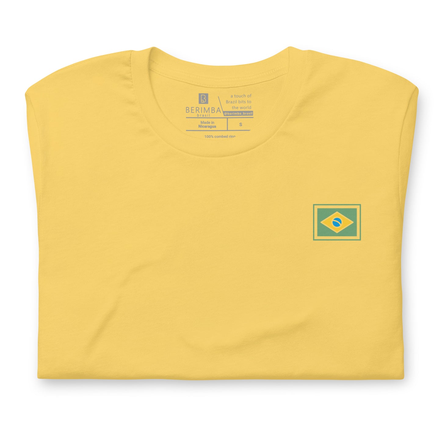 Camiseta Grife Brasil - PopOne - unisex
