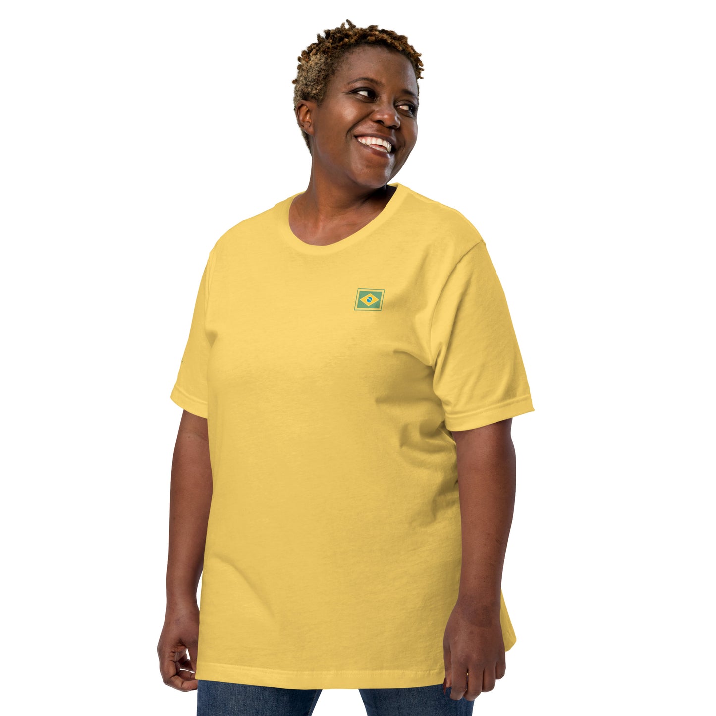 Camiseta Grife Brasil - PopOne - unisex