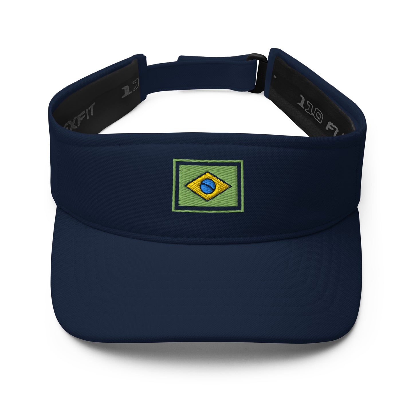 Viseira de Praia - BRA-Flag - unissex - Roupa Regional Brasileira | Berimba