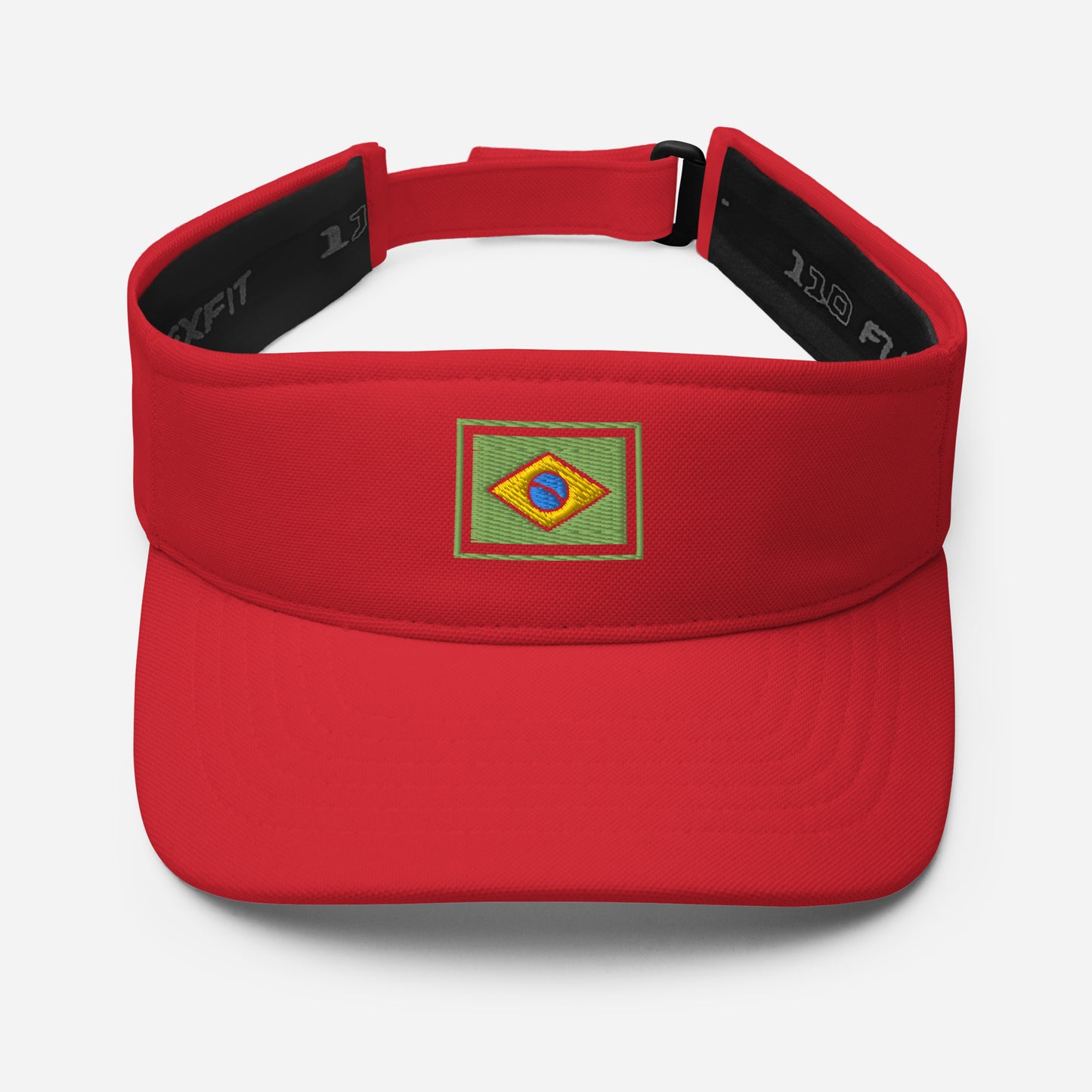 Viseira de Praia - BRA-Flag - unissex - Roupa Regional Brasileira | Berimba