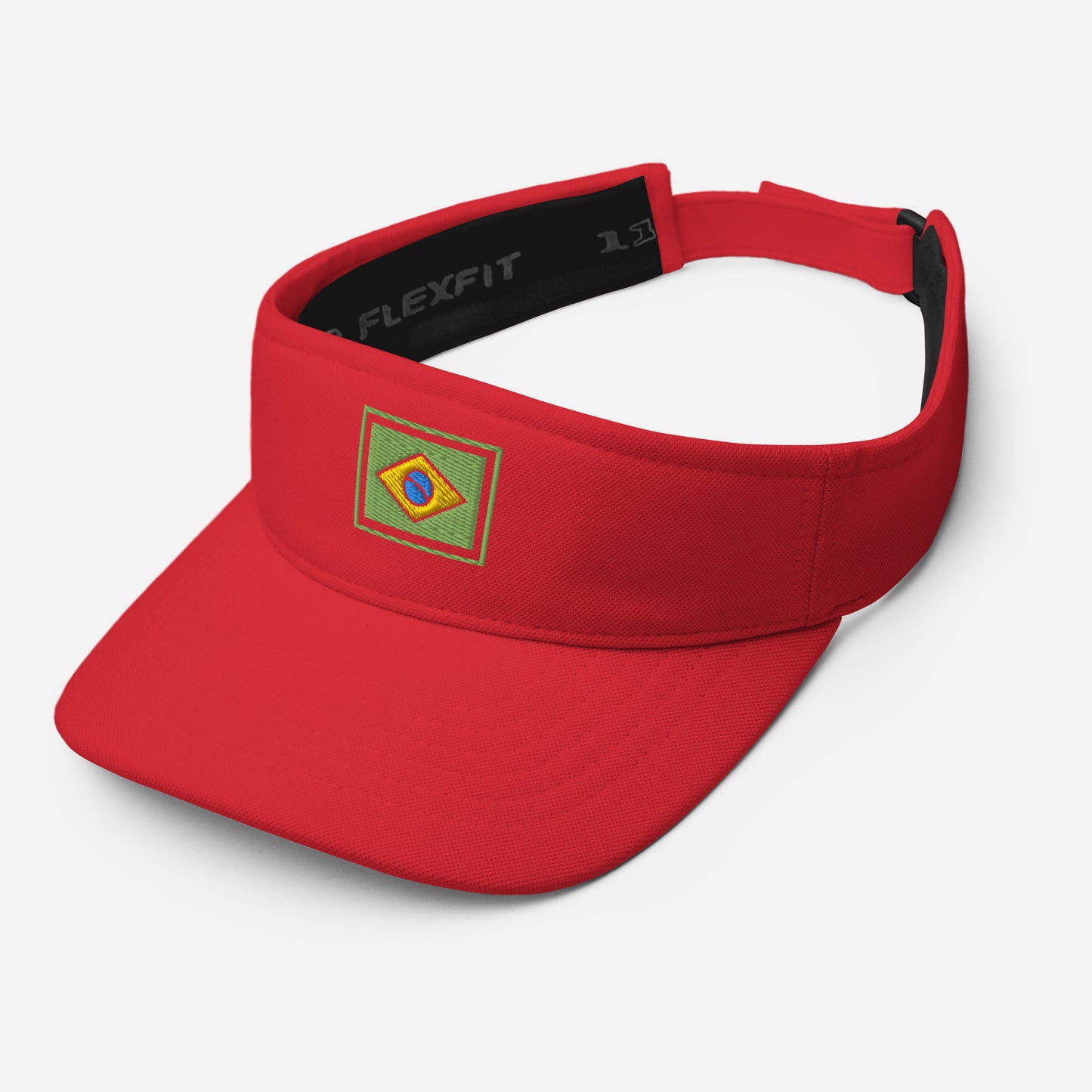 Viseira de Praia - BRA-Flag - unissex - Roupa Regional Brasileira | Berimba