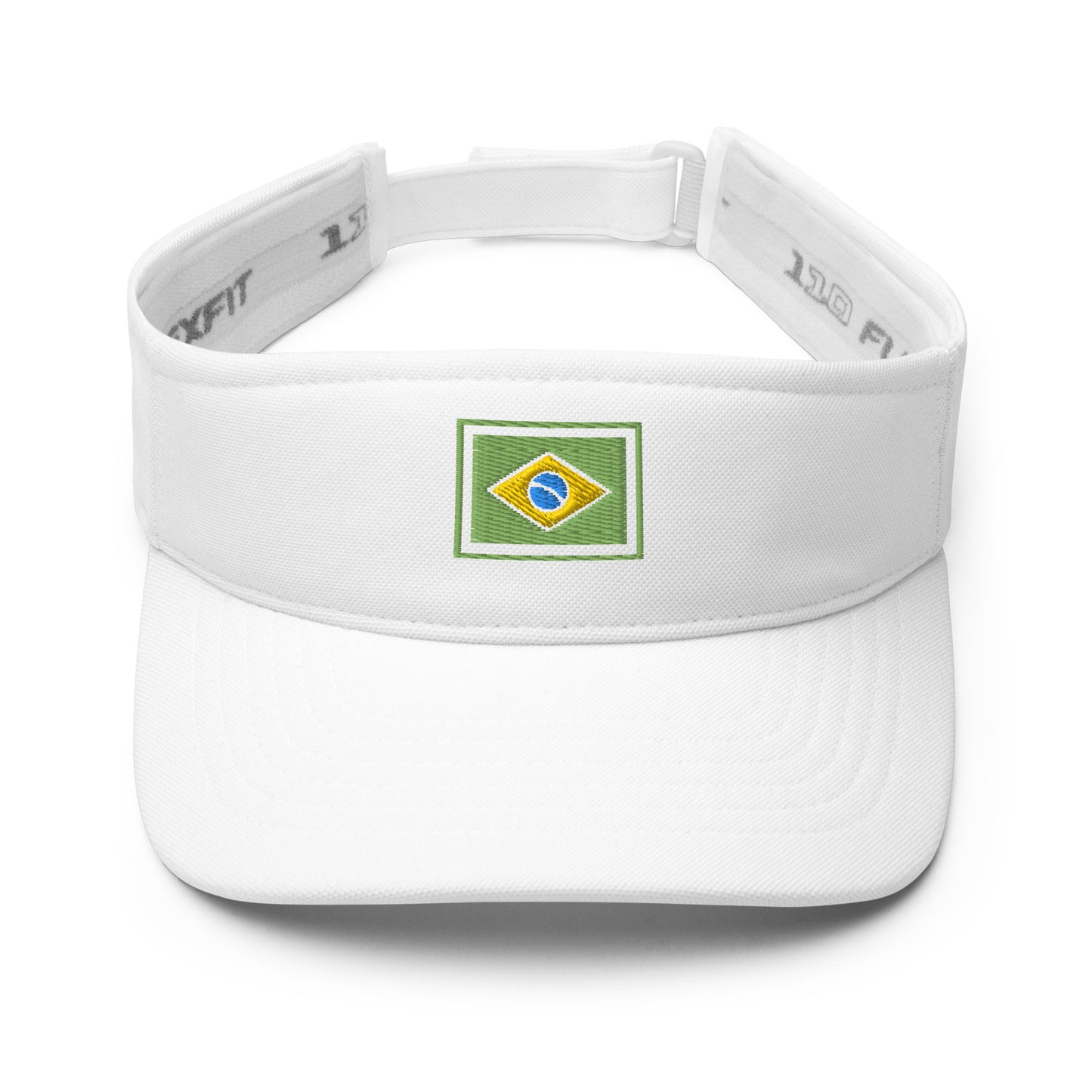 Viseira de Praia - BRA-Flag - unissex - Roupa Regional Brasileira | Berimba